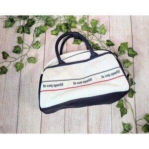 Le Coq Sportif | Mini Messenger Bag White & Red Blue mini Bag Satchel